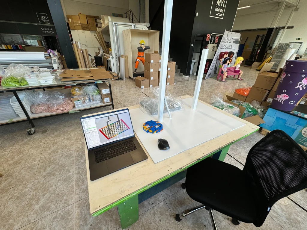 LEGO workspace